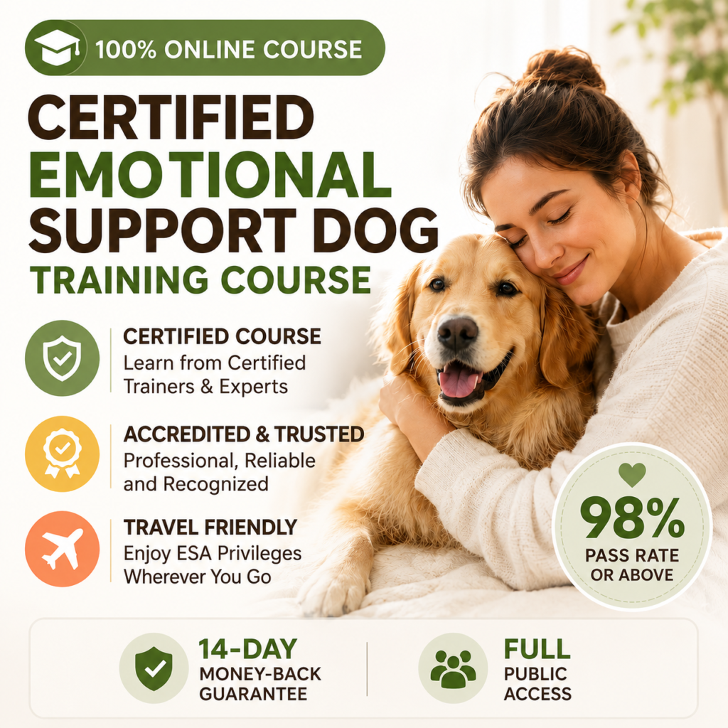 Certified Emotional Support Dog Training Course