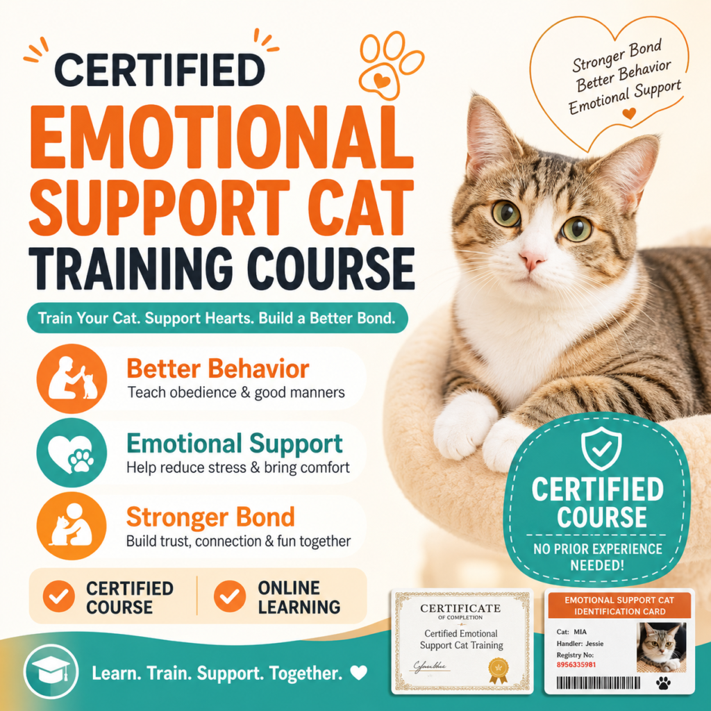 Emotional Support Cat Training Course