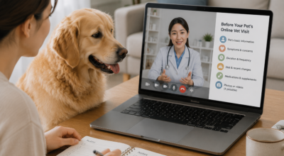 What to Prepare Before an Online Vet Visit
