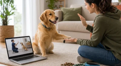 Can You Train an Older Dog Online?