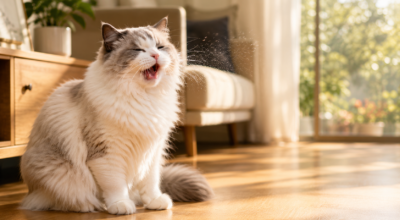 Online Vet for Cat Sneezing and Runny Nose
